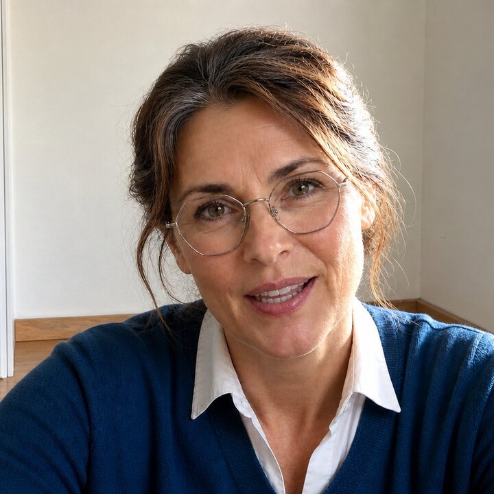Petra Hoffmann in ihrer Küche